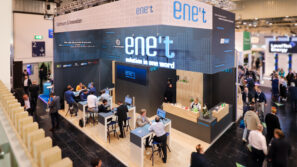 Messestand auf der E-world energy & water 2025