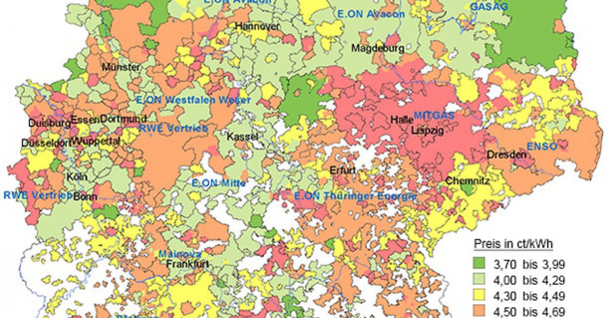 Knapp 50 neue Gasanbieter auf regionaler und… | ene't GmbH