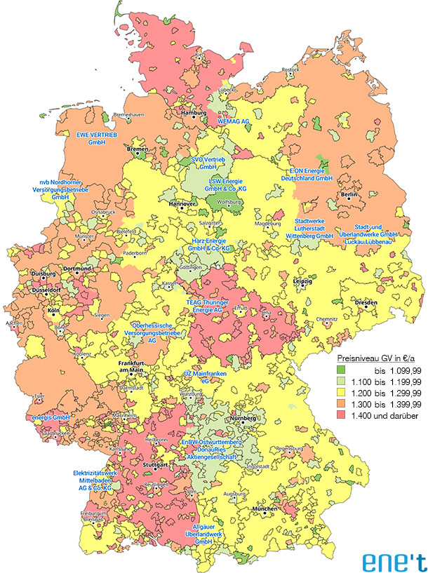 Newsletter EKTS Nr. 066 - Preisniveau Grundversorgung Strom Januar 2025